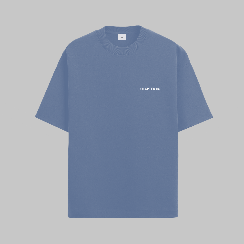 PREMIUM MEMBERSHIP - WASHED BLUE GREY T-shirt