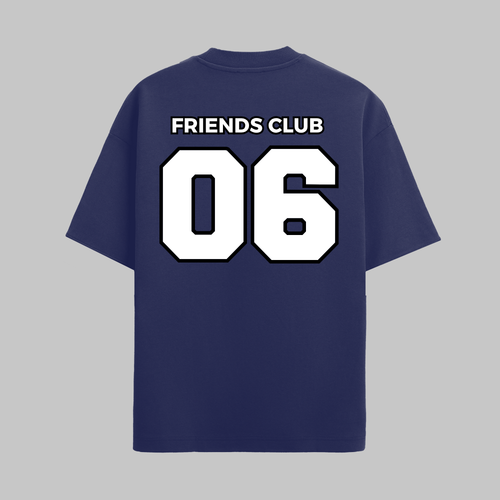 FRIENDS CLUB 06 - NAVY BLUE T-shirt