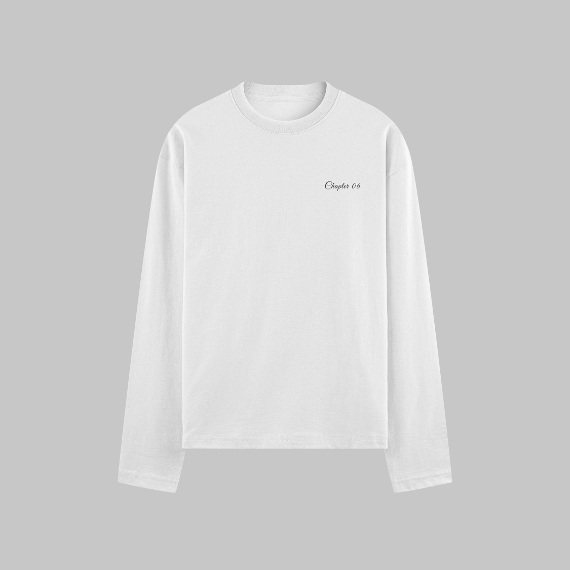 06 LIBRARY LONGSLEEVE - WHITE