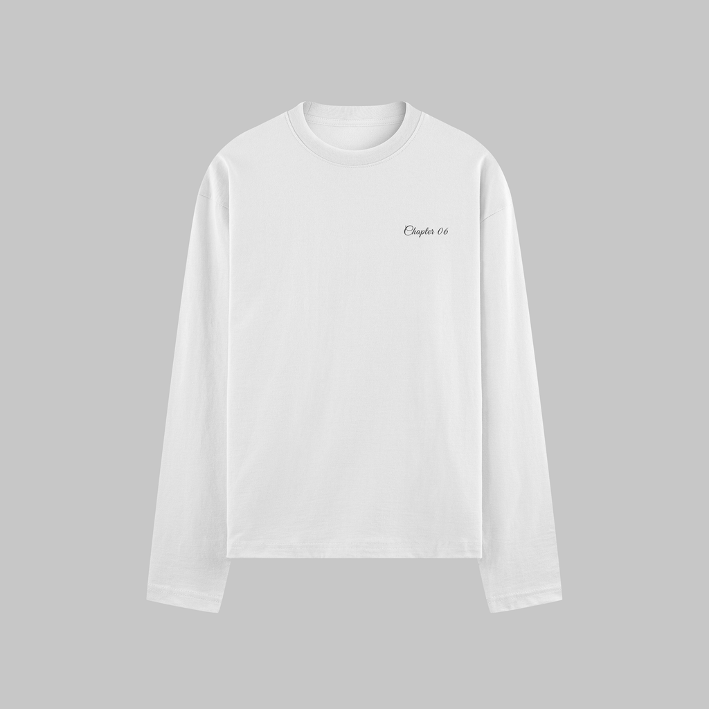 06 LIBRARY LONGSLEEVE - WHITE