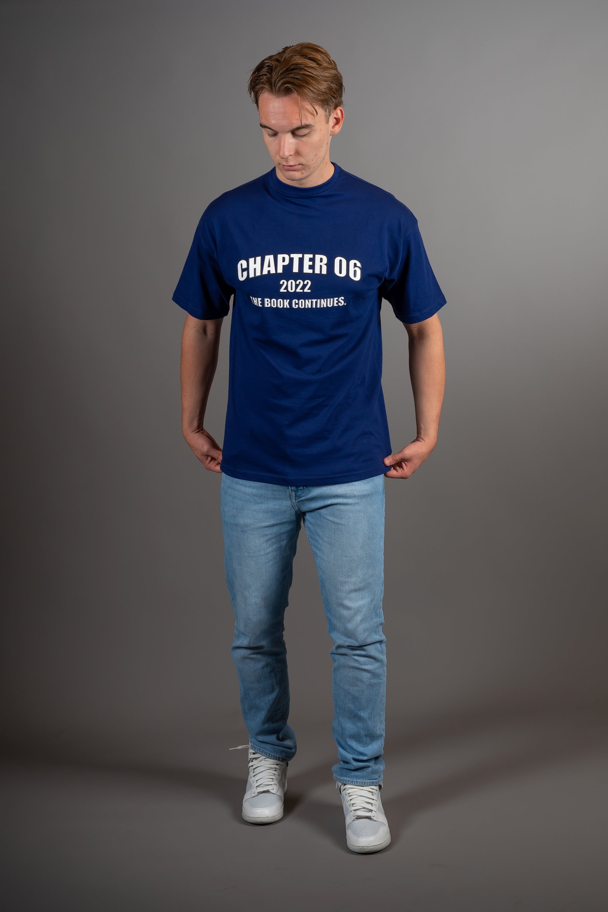 THE BOOK CONTINUES - DARK BLUE