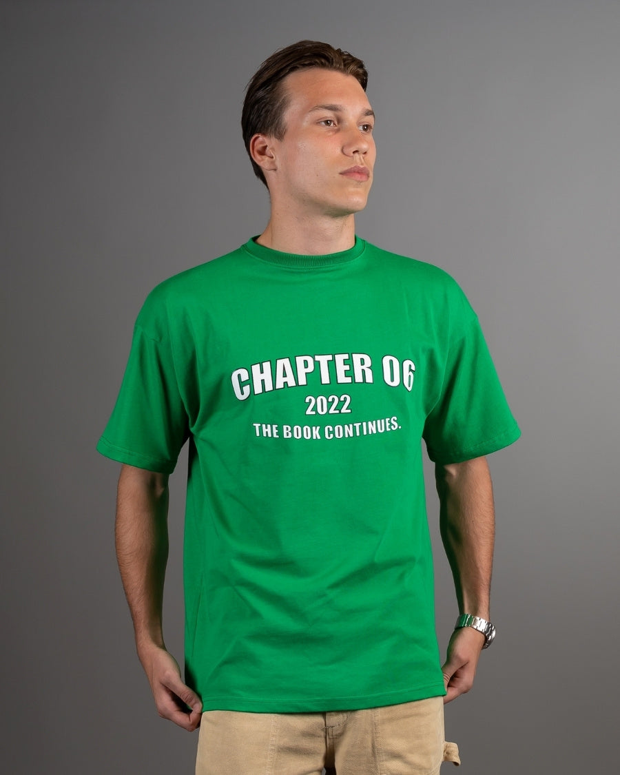 THE BOOK CONTINUES - GREEN - T-SHIRT | CHAPTER 06