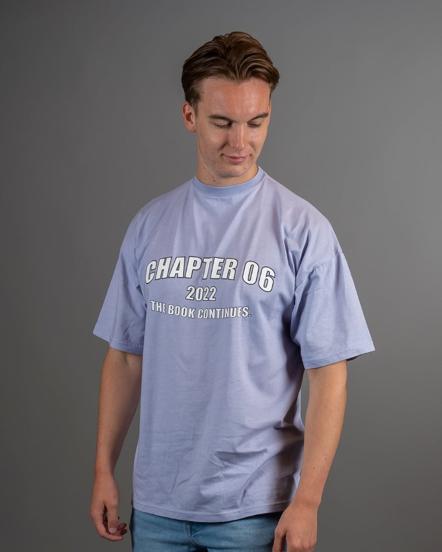 THE BOOK CONTINUES - LIGHT BLUE - T-SHIRT | CHAPTER 06