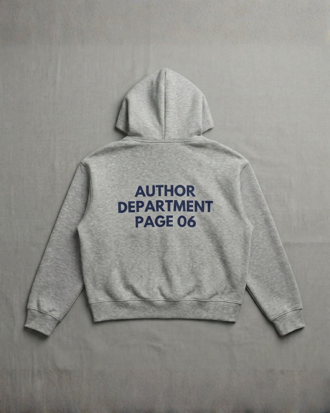 Zip-Up Boxy Hoodie | Grijs vest voor mannen