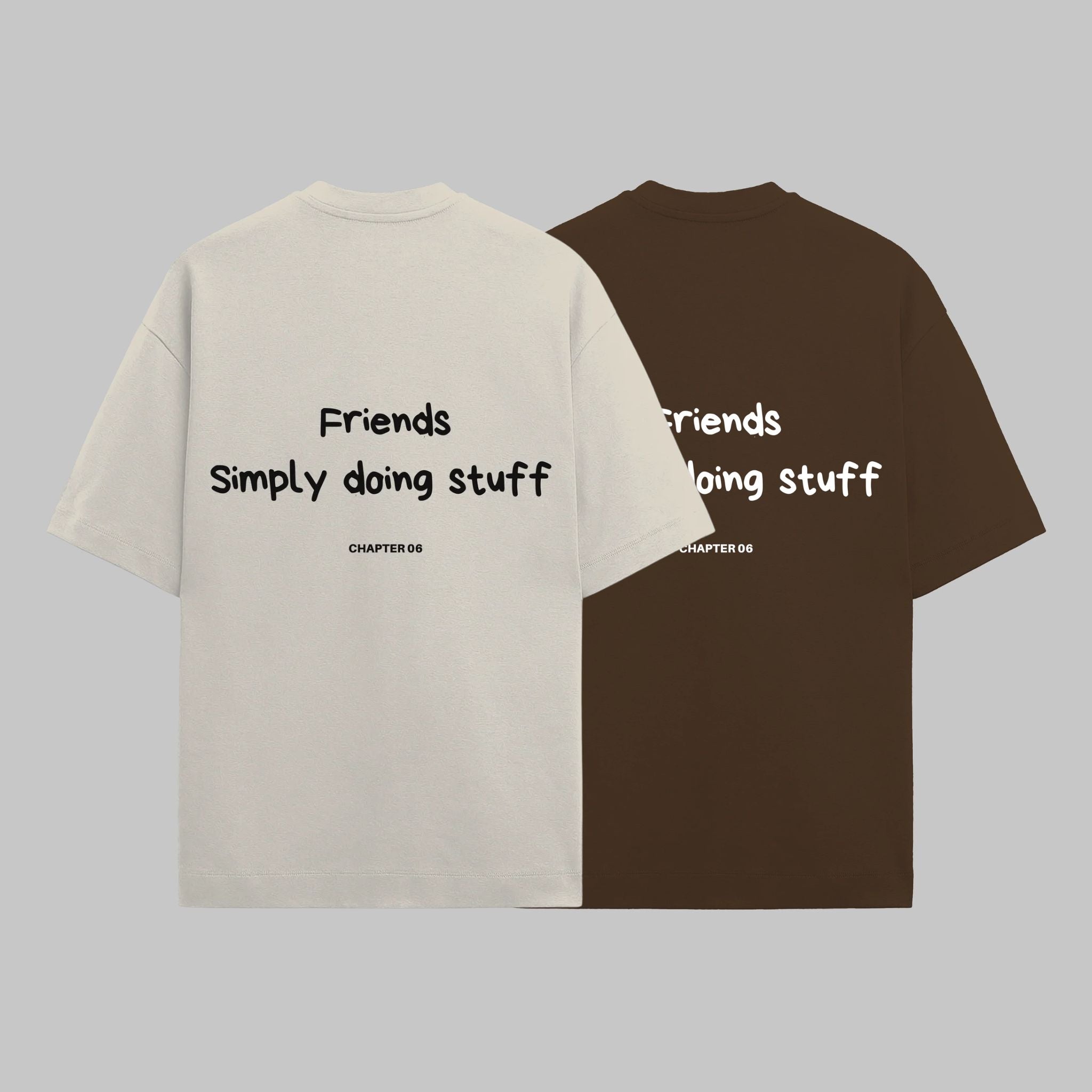 FSDS T-shirt Bundel - Beige & Bruin - Chapter 06